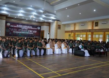 Korem 042/Gapu saat menggelar Doa Bersama [dok dispenad]