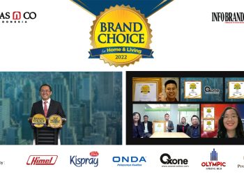 Kegiatan virtual Award Ceremony Brand Choice Award for Home & Living 2022. [Foto INFOBRAND.ID]