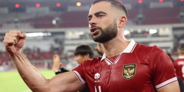 Jordi Amat usai laga Piala AFF 2022 Timnas Indonesia vs Kamboja, Jumat (23/12/2022). [Foto: bola.net]