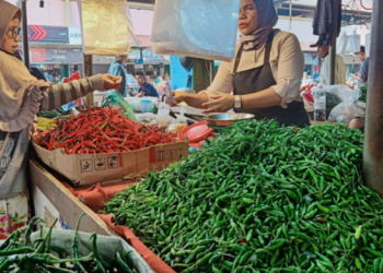 Penjual cabe di Pasar Angso Duo [dokumen istimewa]