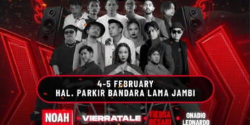 Poster konser Flame Fest di Jambi [dok Aladin Project]