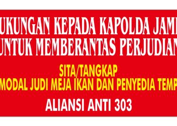 Aliansi Anti 303. [Foto Humas Polda Jambi]
