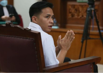 Richard Eliezer Pudihang Eliezer alias Bharada E divonis 1,5 tahun penjara. [Foto Arif Julianto]