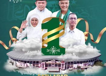 Poster acara puncak Satu Abad Nahdlatul Ulama. [dok Diskominfo Provinsi Jambi]