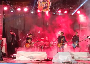 Event Rock Rise Vol 2 di Senyala Cafe, Kota Jambi, Senin malam (27/2/2023). [Foto: Hendra Putra]
