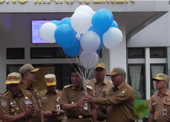 Wagub Jambi, menghadiri HUT RSJ ke-40, Senin (20/2/2023). [Foto Aurduri.com/Reza]