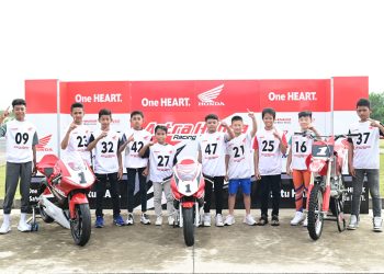 Seleksi siswa AHRS yang diselenggarakan di AHM Safety Riding Park, Deltamas, Cikarang, Jawa Barat, Minggu (26/2/2023). [Dok. AHM]