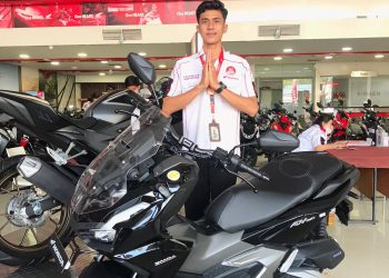 New Honda ADV160. [Foto: Sinsen/Ajeng Tria Eka]