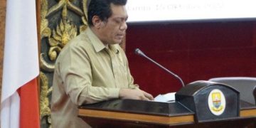 Anggota DPRD Provinsi Jambi, Kemas Al Farabi pada sidang paripurna DPRD Provinsi Jambi, Jumat (17/03/ 2023). [Dok. DPRD Provinsi Jambi]