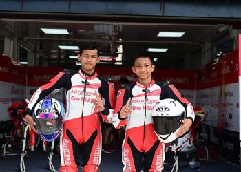 Pebalap binaan PT Astra Honda Motor (AHM) yang siap menghadapi seri perdana Kejurnas Mandalika Racing Series di Pertamina Mandalika International Street Circuit, Nusa Tenggara Barat pada akhir pekan ini 4-5 Maret 2023. [Foto: AHM]