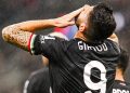 Oliver Giroud pencetak gol AC Milan saat menghadapi Salernitana di San Siro, Selasa (14/3/2023) dini hari WIB. [Foto: instagram @acmilan]