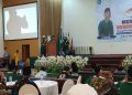 Al Haris saat menghadiri Muswil ke-17 Muhammadiyah Jambi di Semanggi Hotel, Bungo, Sabtu (18/03/2023). [Foto: Riki]
