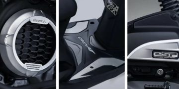 Aksesoris resmi New Honda BeAT Sporty , Garnish Fan Cover, Rubber Step Floor, Garnish Air Cleaner [Dok. Sinsen/Ajeng]