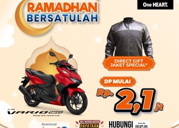 Banner Promo New Honda Vario 160, DP Ringan dan Gratis Jaket Spesial [Dok. Sinsen]