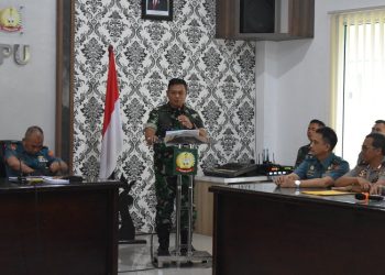 Danrem 042/Gapu saat menyampaikan sambutan [Dok. Penrem 042/Gapu - Hatta]