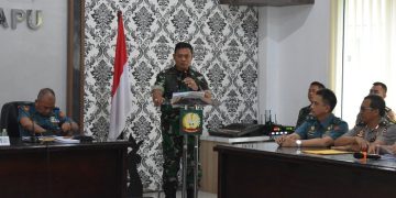 Danrem 042/Gapu saat menyampaikan sambutan [Dok. Penrem 042/Gapu - Hatta]
