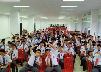 Kegiatan Kampanyekan Keselamatan Berkendara oleh PT Sinar Sentosa Primatama (Sinsen) main dealer sepeda motor Honda di Provinsi Jambi, Rabu (29/03/2023). (Dok. Sinsen/Ajeng)
