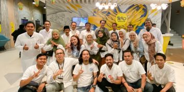 Sinsen gelar buka puasa bersama awak media berlokasi di Yello Hotel, Sabtu (08/03/2023). [Foto: Sinsen]