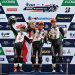 Pembalap muda binaan AHM naik podium pada ajang Thailand Talent Cup (TTC) 2023 di Chang International Circuit, Buriram, Thailand (9/4/23). [Dok. AHM]