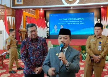 Statement Gubernur Al Haris terkait larangan angkutan batu bara beroperasi jelang H-7 lebaran. [Dok. Diskominfo]