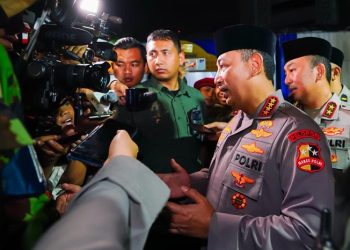 Kapolri, Jenderal Listyo Sigit Prabowo saat diwawancarai di PP Muhammadiyah, Jakarta, Jumat (14/4/2023). [Dok. Div Humas Polri]