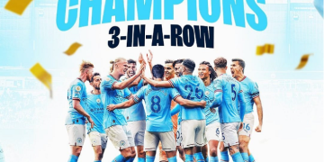 Manchester City juara liga Inggris 2023. [Dok. instagram Manchester City]