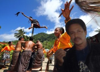 Tarsisius Tapo, Tokoh Pemerhati Seni dan Budaya. [Dok. Stefanus Hendra]