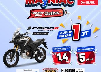 Banner Promo Honda MAyNIAC, Mantap Nian Chuaksss. [Dok. Sinsen]
