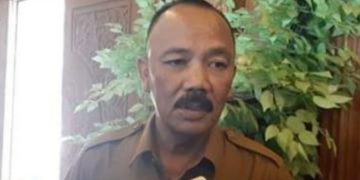 Kepala Dinas PUPR Provinsi Jambi, M Fauzi saat diwawancarai, Kamis (16/3/2023). [Dok. Jernih]