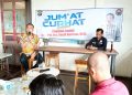 Pelaksanaan Jum'at Curhat Polda Jambi bersama Ormas, LSM dan Pemerhati Lingkungan, Jumat (05/05/2023). [Dok. Humas Polda Jambi]