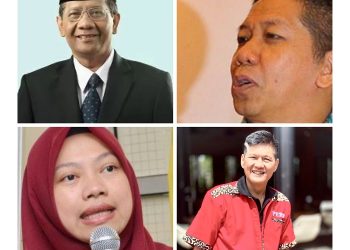 Empat Duta Keterbukaan Publik yang ditetapkan oleh KIP RI. [Dok. PJS]