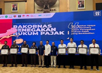 Dirreskrimsus Polda Jambi Kombes Pol. Christian Tory saat ikuti Rakornas Penegakan Hukum Pajak di Kantor Pusat Direktorat Jenderal Pajak Kementerian Keuangan RI di Jakarta, Rabu (24/05/2023). [Dok. Humas Polda Jambi]