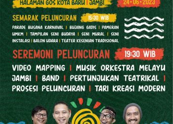 Flyer peluncuran Swarnabhumi 2023. (Dok. Panitia Kenduri SwarnaBhumi 2023)