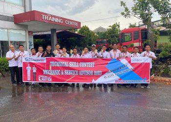 Technical Skill Contest Mechanic & Service Advisor Jambi 2023 di PT Sinar Sentosa Primatama, Rabu (21/06/2023). [Foto: sinsen/Ajeng Tria]