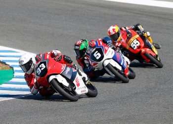 Pebalap AHRT, Fadillah Arbi Aditama berhasil finis di posisi ke-9 di race kedua yang digelar di Circuito de Jerez – Angel Nieto, Spanyol, Minggu (04/06/2023). [Foto: AHM]