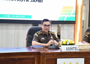 Asisten Intelijen (Asintel) Kejati Jambi Nophy Tennophero S,SH, MH. [Dok. Aurduri.com/Reza]