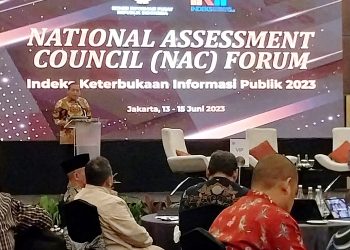 Wakil Ketua KI Babel yang juga Ketua DPD PJS Babel menghadiri kegiatan National Assessment Council (NAC) di Jakarta, Rabu (14/06/2023). [Foto: PJS]