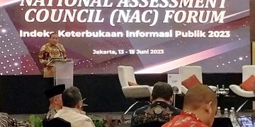 Wakil Ketua KI Babel yang juga Ketua DPD PJS Babel menghadiri kegiatan National Assessment Council (NAC) di Jakarta, Rabu (14/06/2023). [Foto: PJS]
