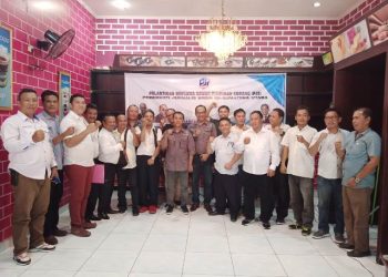 Empat Pengurus DPC se Sumut dilantik oleh Ketua DPD PJS Sumut, Jhon Damanik, Sabtu (17/06/2024) di Kota Medan-Sumut. [Foto: PJS]