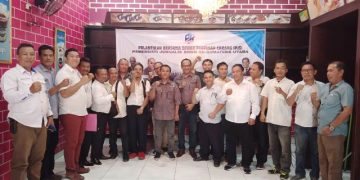 Empat Pengurus DPC se Sumut dilantik oleh Ketua DPD PJS Sumut, Jhon Damanik, Sabtu (17/06/2024) di Kota Medan-Sumut. [Foto: PJS]