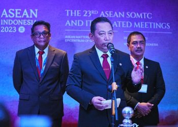 Kapolri Jenderal Listyo Sigit Prabowo pada acara ASEAN SOMTC Leaders di DIY , Selasa (20/06/2023). [Foto: Div Humas Polri]