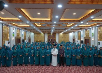 Al Haris buka Rapat Konsultasi TP-PKK kecamatan bersama TP-PKK Provinsi Jambi, bertempat di Ruang Pola Kantor Gubernur Jambi, Rabu, (21/06/2023). [Foto: Diskominfo/Novriansah]
