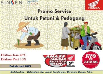 Banner Promo Servis Khusus Petani dan Pedagang. [Dok. Sinsen]