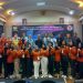 Foto Bersama Peserta Pelatihan Teknologi Informasi Media Online Pemuda Provinsi Jambi tahun 2023 di Shang Ratu Hotel, Kota Jambi, Jumat (23/6/2023). [Foto: Aurduri.com/Wahyu Jati]