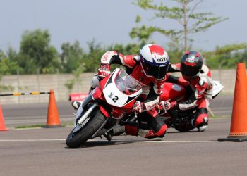 Pebalap Belia Astra Honda Racing School, Nelson Caeroli Ardheniansyah saat Ikuti Program Pembekalan Kelas Dunia (12). [Dok. AHM]
