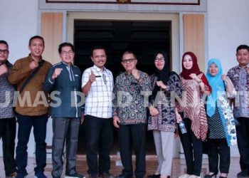 DPRD Tanjabtim Terima Stuba Komisi II DPRD Batanghari, Rabu (10/05/2023). [Dok. Humas DPRD]