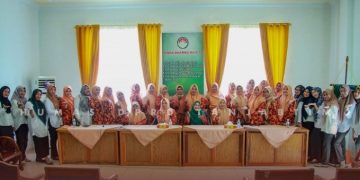 Pisah Sambut Ketua DWP Sekretariat DPRD Kab Tanjabtim di aula gedung DPRD Kabupaten Tanjabtim, Rabu (3/5/23). [Foto: Humas DPRD]