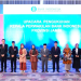 Pj Bupati Muaro Jambi, Bachyuni Deliansyah, menghadiri Acara Pengukuhan Kepala Perwakilan Bank Indonesia Provinsi Jambi yang berlangsung di gedung Ballroom Swiss-belhotel Jambi, Senin (10/4/2023). [Foto: Diskominfo Muaro Jambi]