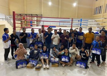 Pertina Kota Jambi siapkan atletnya jelang Porprov ke XXIII Tahun 2023. [Foto: Aurduri.com/Charles Pudan]