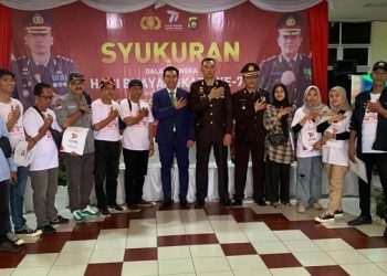 Pemenang Lomba Karya Tulis Jurnalistik Polres Batanghari HUT ke-77 Bhayangkara 2023, Sabtu (01/07/2023). ([Foto: Bahara Jati]